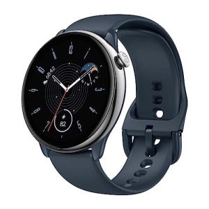 Amazfit GTR Mini Smartwatch | Slim & Stylish Design with Stainless Steel | 120+ Sports Modes & Smart Recognition 5 Satellite Positioning Systems | 24/7 Heart Rate, SpO2 & Stress Monitoring | 14-day Battery Life-1