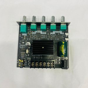 Digital Power Amplifier Module, 50W 50W 100W PCB 49ft Transmission Distance Bluetooth Digital Power Amplifier Module for DIY Sound System