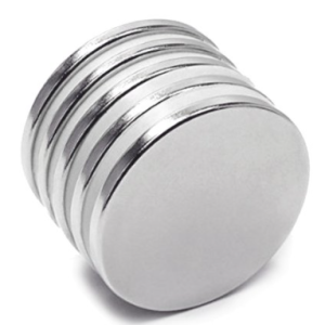 Neodymium Magnets Coin Magnet 25mm/2mm pack of 5 pcs