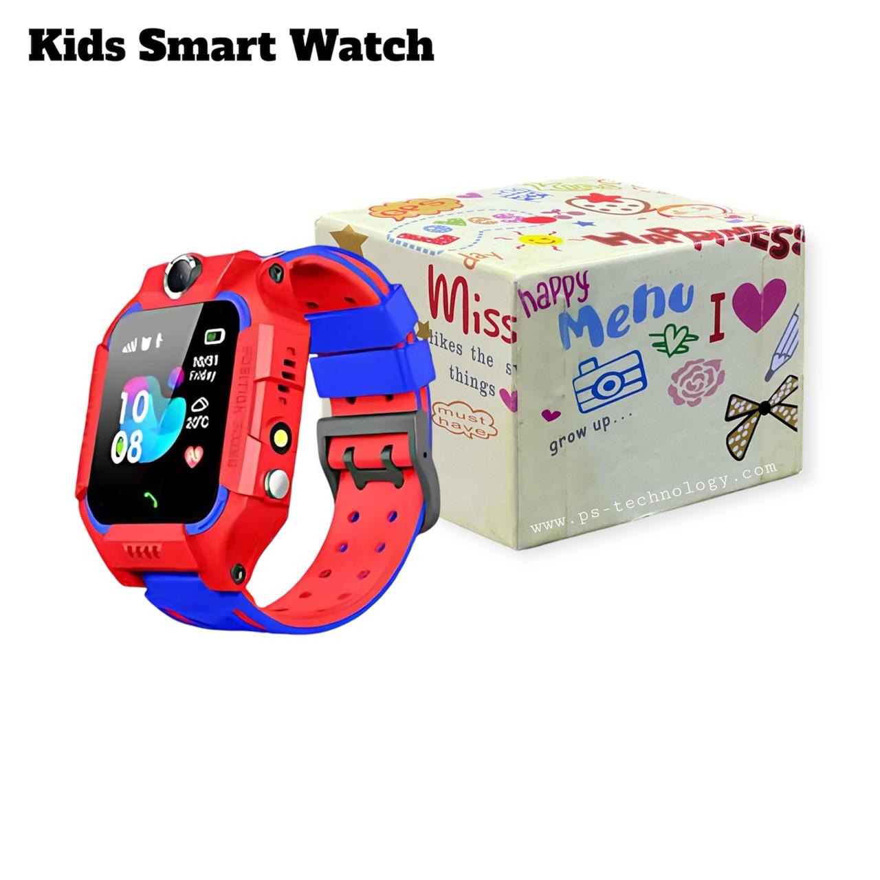 Kids Smart Watch Q19 SIM Card Supported Calling Smart Watch For Kids Monitoring Watch - Image 2