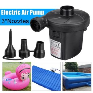 vv3 nozzle electric air pumps,fast inflatable pump,air inlet/outlet,swimming pool,air mattress,BINLU