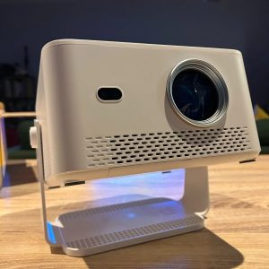 Magcubic HY450 MAX Smart Android 14 Projector - 1100 ANSI Lumens Ultra Brightness - Native 1080P (8K Support) - WiFi 6 & Bluetooth 5.4 - Auto Focus & Auto Keystone Correction - 150" Home Cinema Beam
