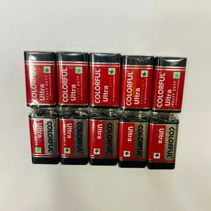 10 Pcs 9V Battery Original - Image 2