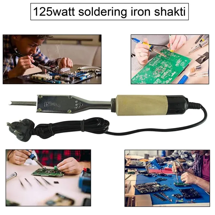Soldering Iron125Watt 220V Plug Electric 100 Watt Soldering Iron High Power External Heating Welding Tools - Image 5